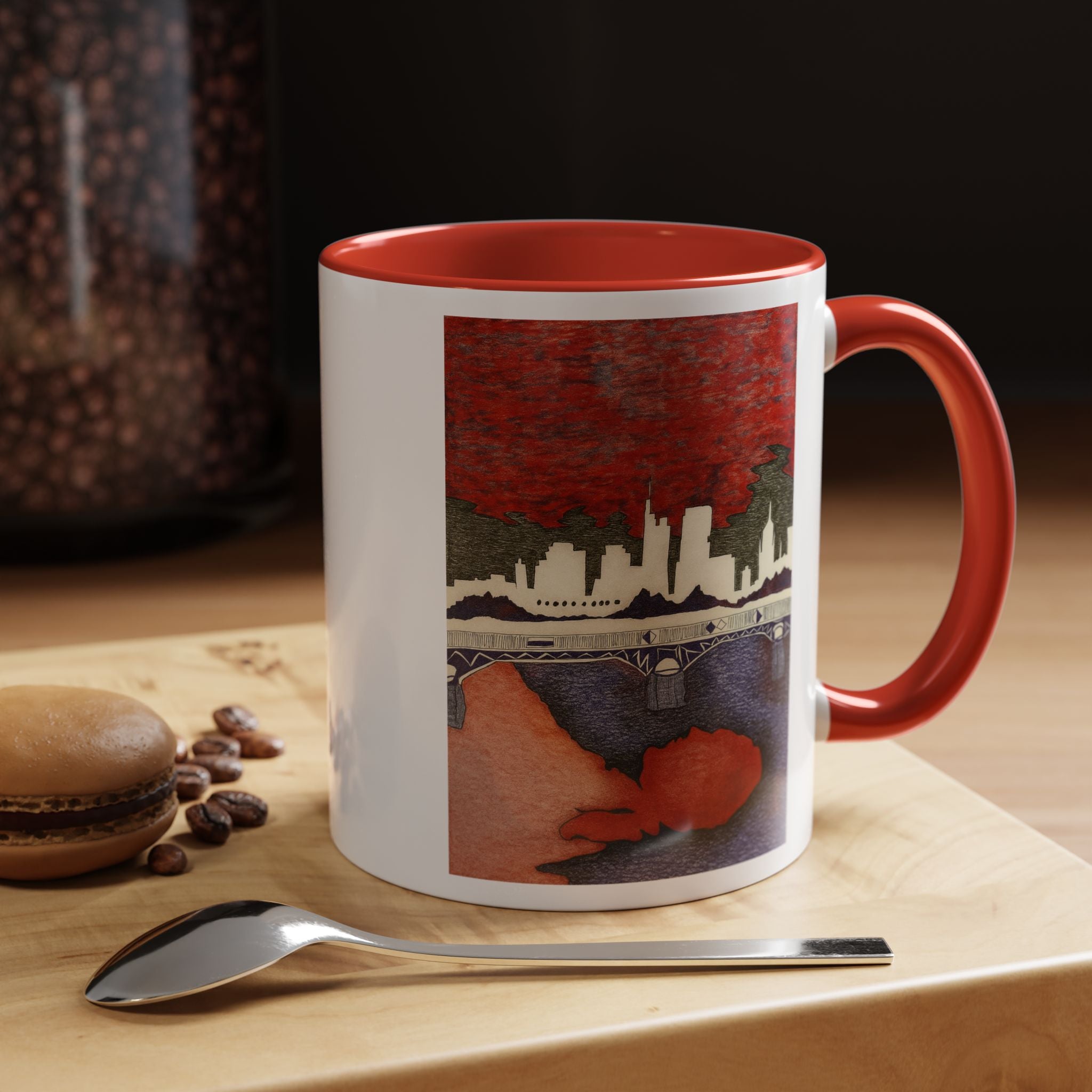 "frankfurt am pain" Mug (11/15 oz)