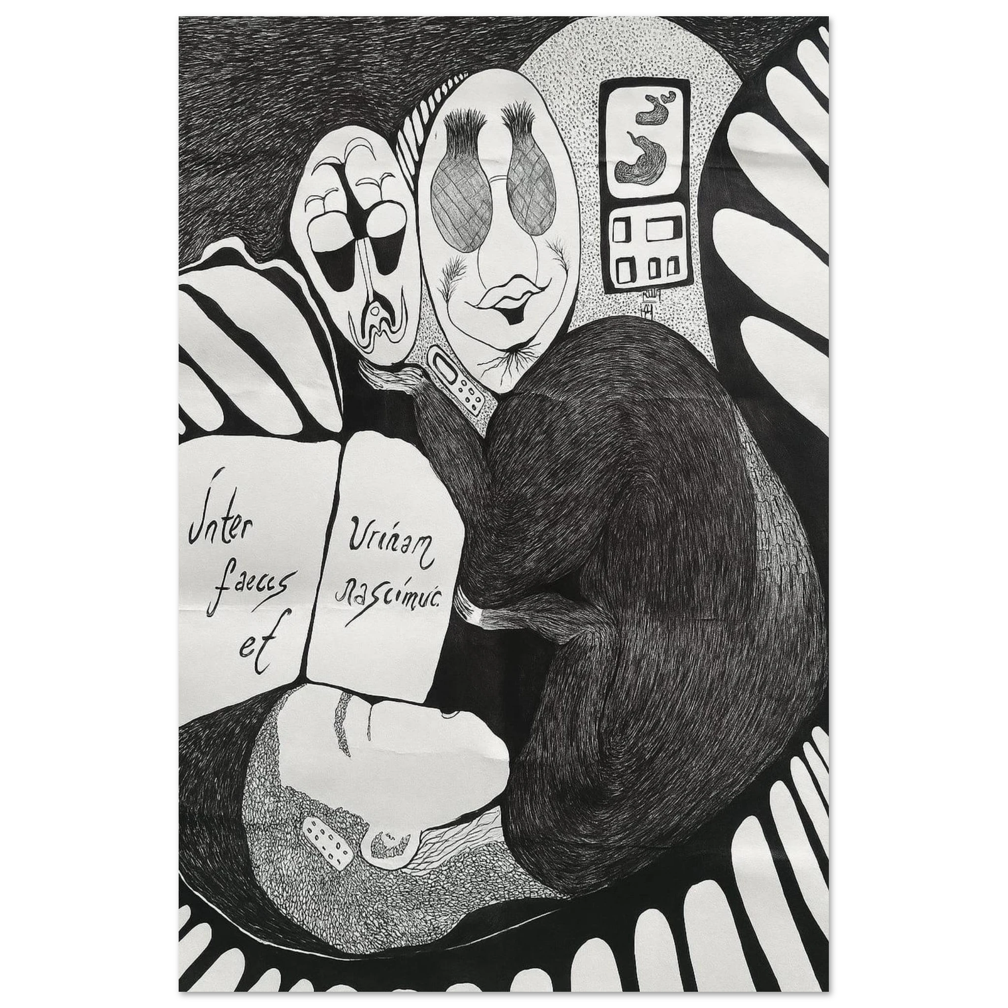 "birth process in the year 2354" Kunstdruck